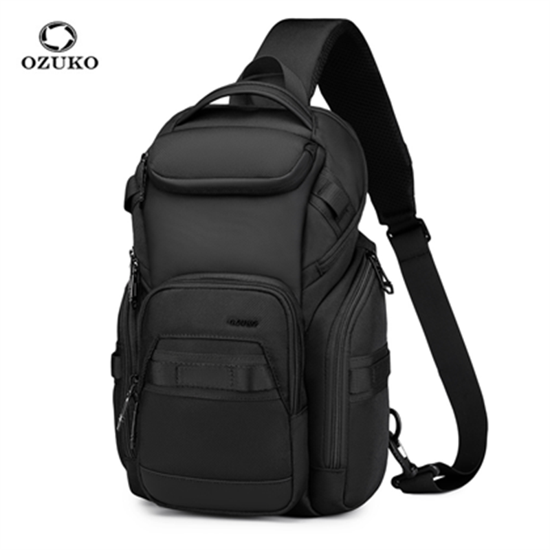 Dual Phone Holder - OZUKO Men's Chest Bag Business Commuter
