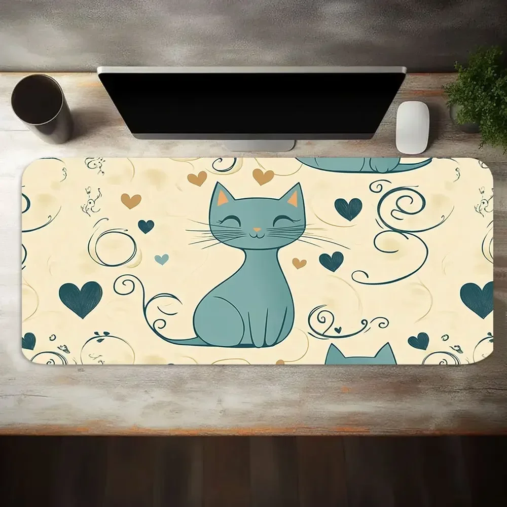 Desk Setup For Gaming - Gaming Mouse Pad 1PC Animal Cartoon