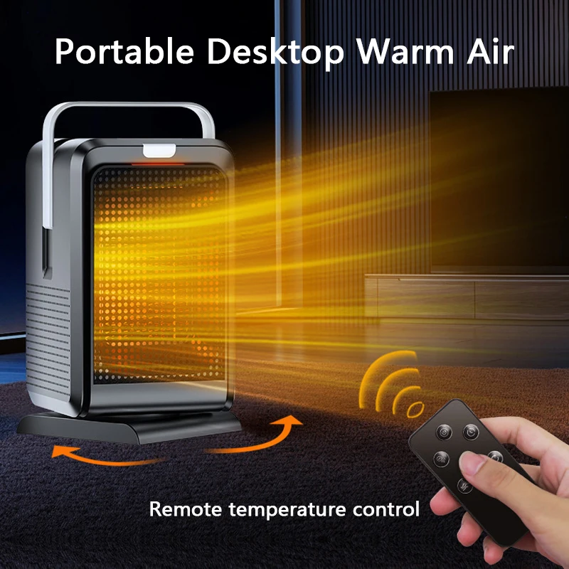 Desk Setup Gear - Portable Desktop PTC Quick Heating Shaking