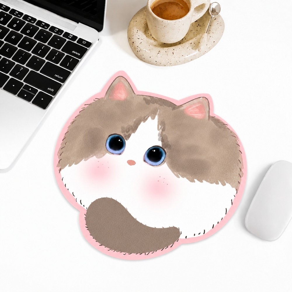 Kawaii Cat Mouse Pad Cute Anim - Desk Setup For Gaming 评论和价格
