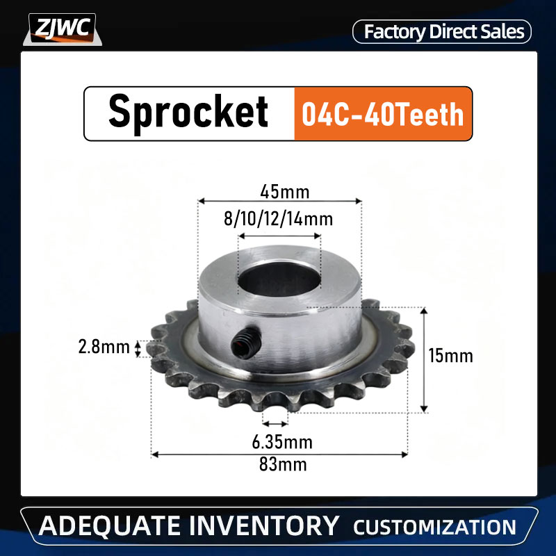 04C 40T Sprocket Inner Hole 8/ - Desk Setup Gear 评论和价格