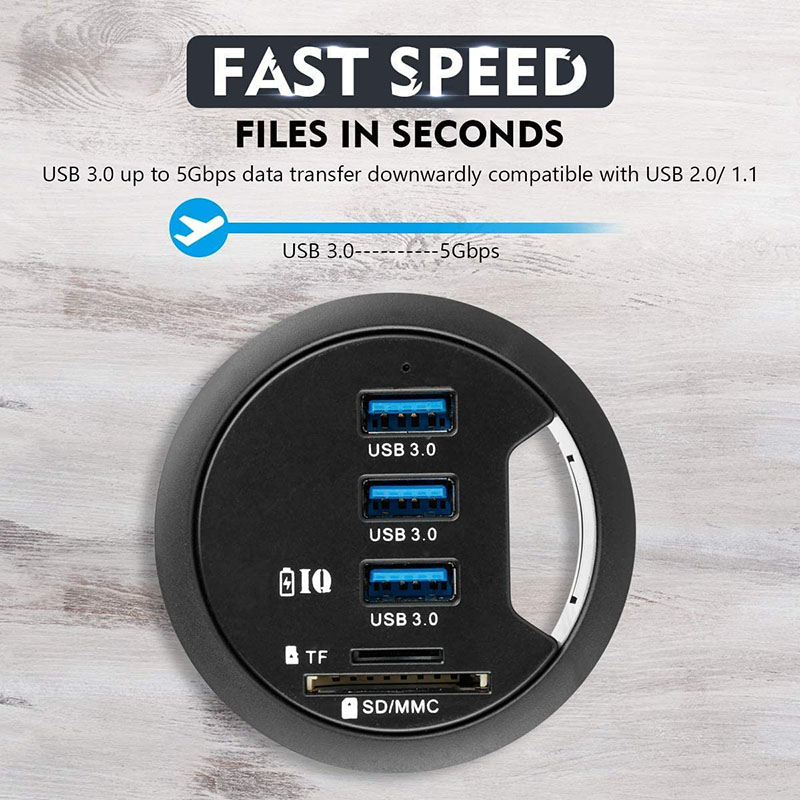 USB 3.0 HUB Adapter Charging M - Desk Setup Hub 评论和价格