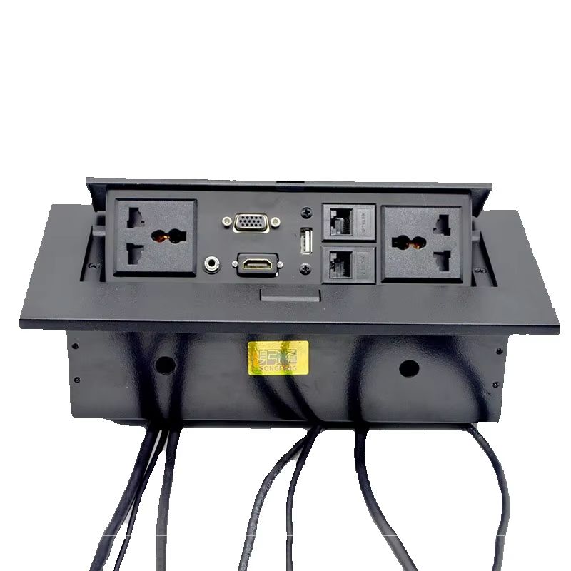 Pop-Up Hidden Socket All-in-On - Desk Setup Hub 评论和价格