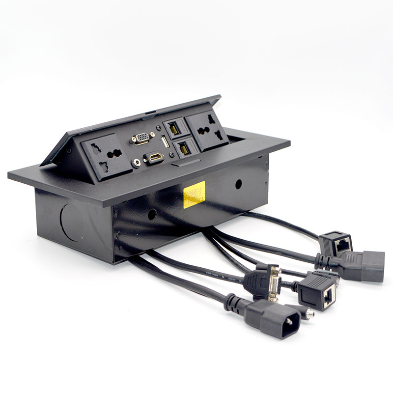 Pop-Up Hidden Socket All-in-On - Desk Setup Hub 评论和价格