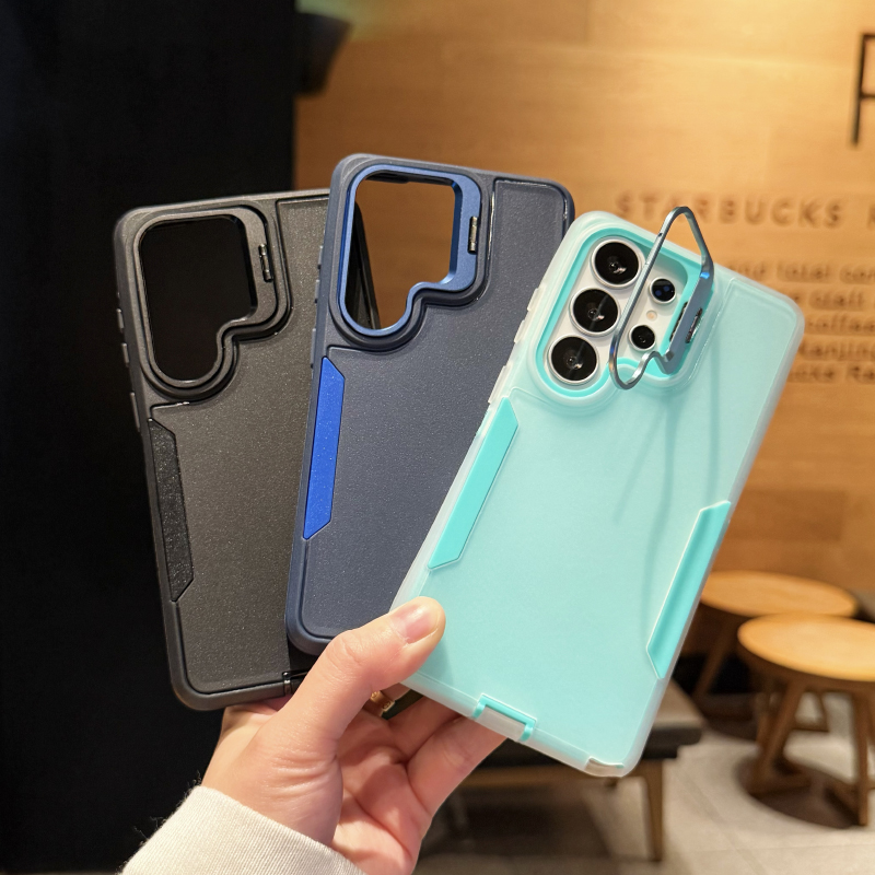 H Soft TPU+Hard PC 2-in-1 Meta - Dual Phone Holder 评论和价格