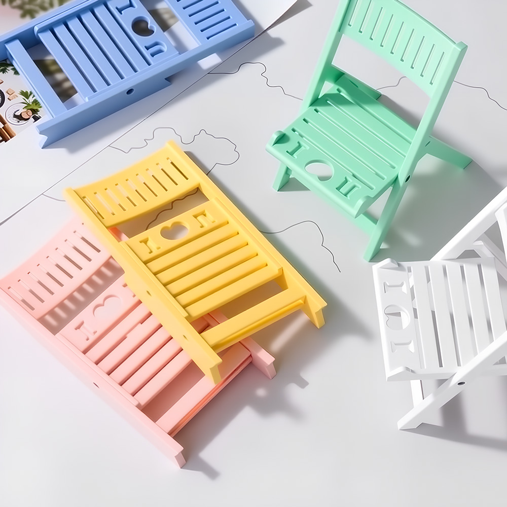 Creative Foldable Chair Phone  - Desk Setup Gear 评论和价格