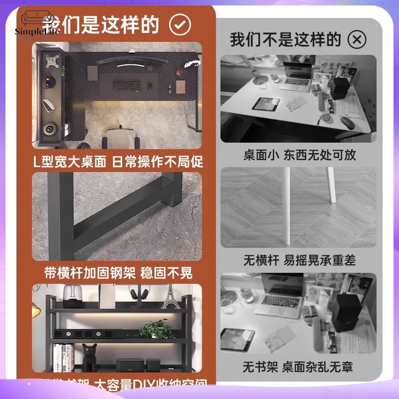Corner Gaming Desk Computer De - Desk Setup For Gaming 评论和价格