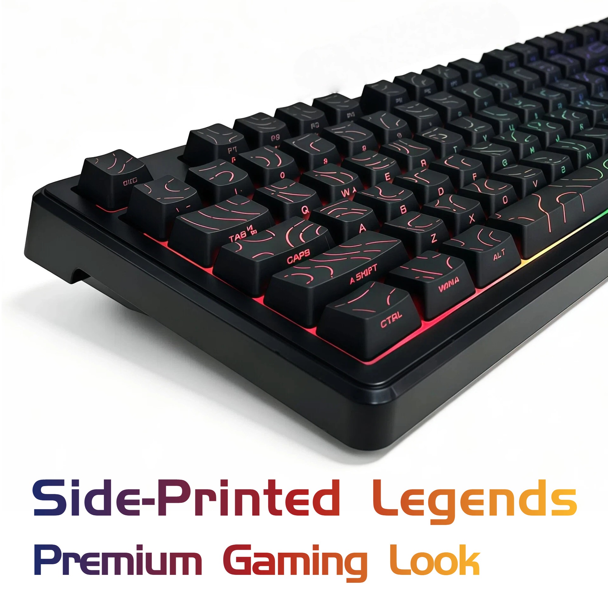 87 Key Compact Wired Keyboard  - Desk Setup Tablet 评论和价格