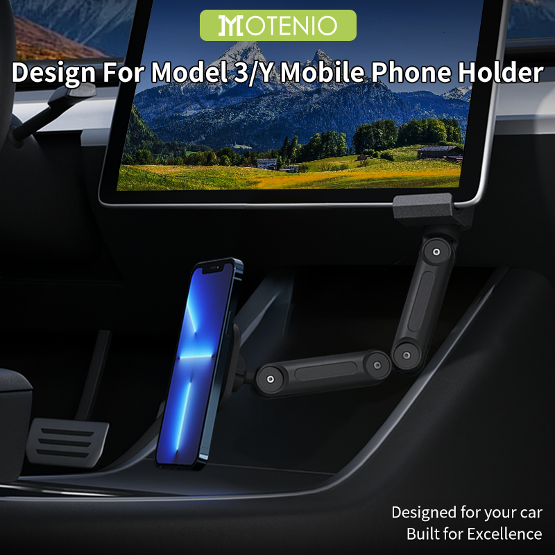 Foldable wireless magnetic pho - Dual Phone Holder 评论和价格