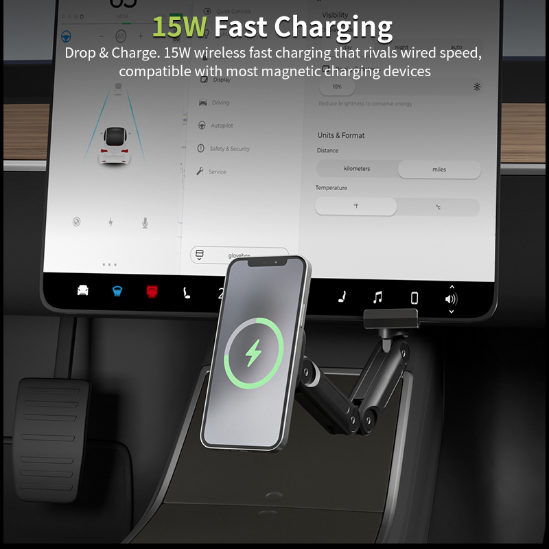 Foldable wireless magnetic pho - Dual Phone Holder 评论和价格