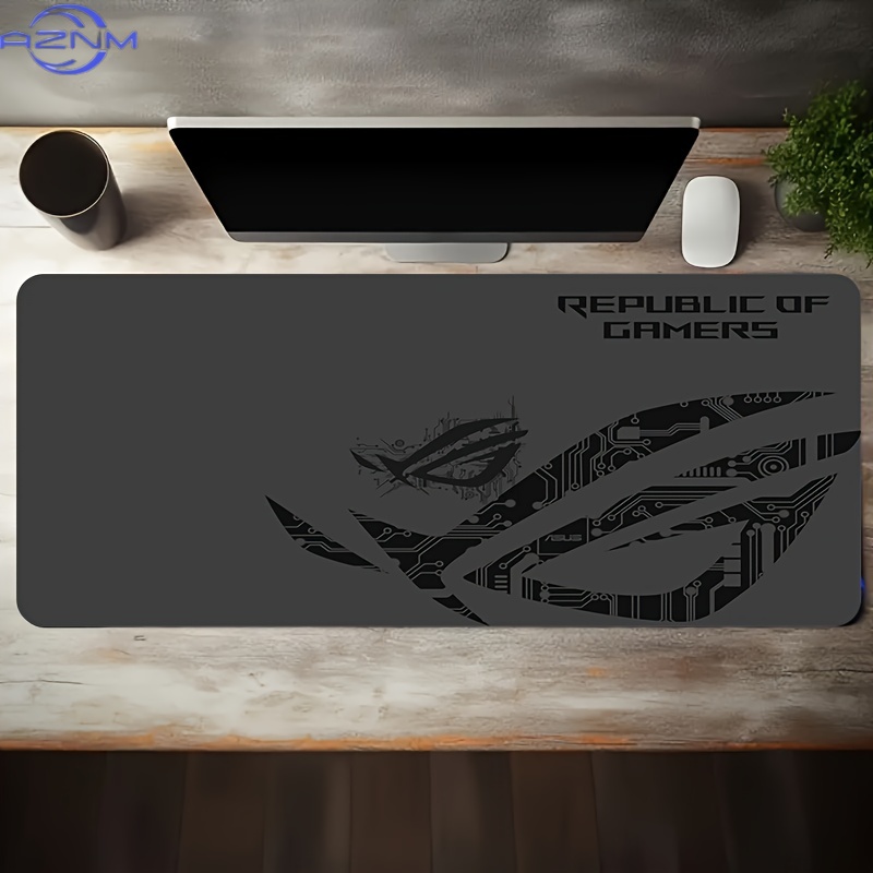 1pc Large Gaming Mouse Pad ROG - Desk Setup Gear 评论和价格