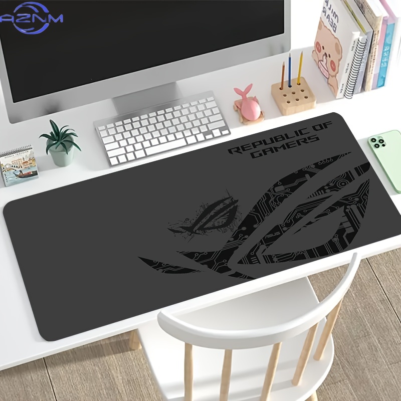 1pc Large Gaming Mouse Pad ROG - Desk Setup Gear 评论和价格
