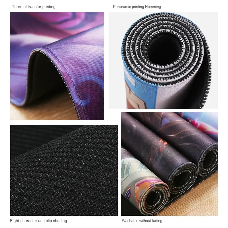 Large Mouse Pad Japanese Stree - Desk Setup For Gaming 评论和价格