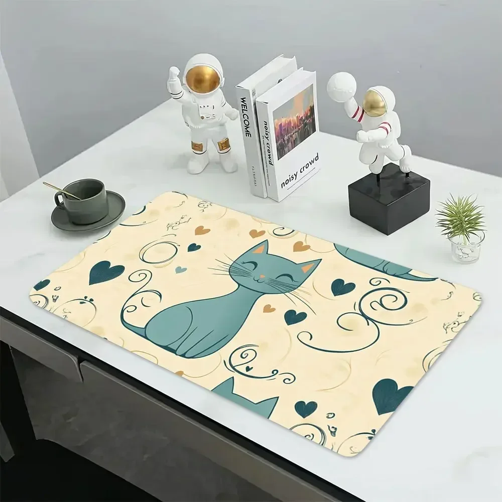 Gaming Mouse Pad 1PC Animal Ca - Desk Setup For Gaming 评论和价格
