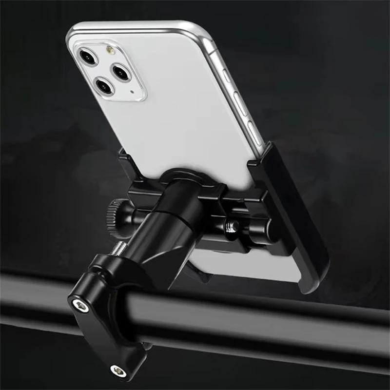 Aluminum Alloy Motorcycle Bicy - Dual Phone Holder 评论和价格