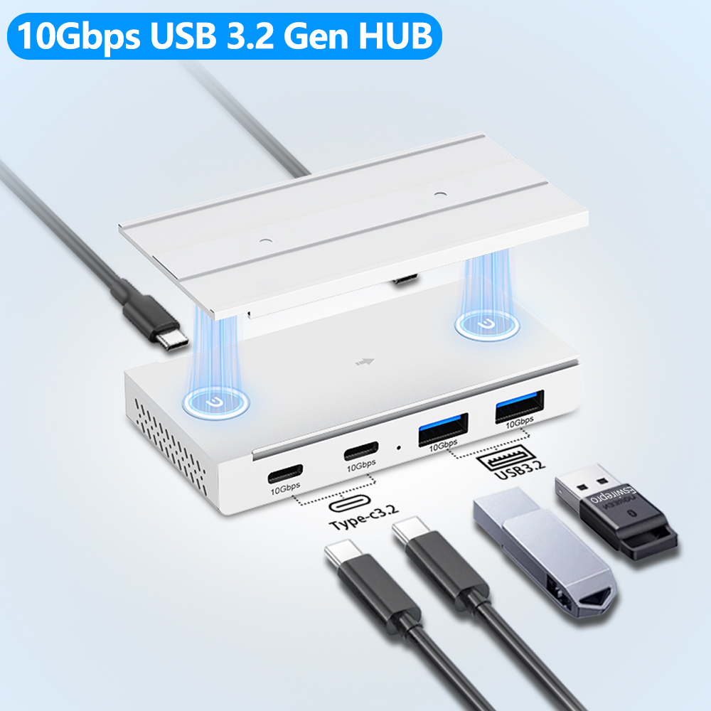 10Gbps USB3.2 Gen2 HUB Desk Ma - Desk Setup Hub 评论和价格