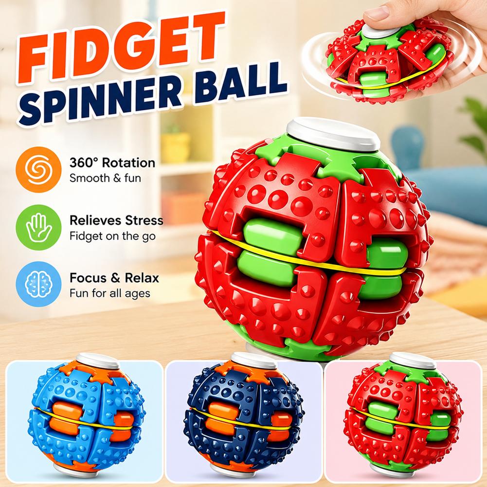 Portable Spinning Gear Fidget  - Desk Setup Gear 评论和价格