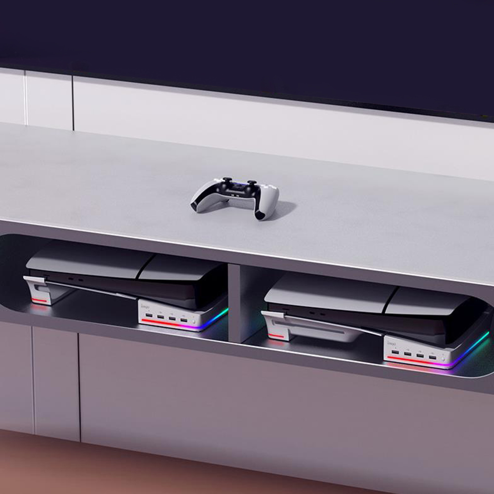 Horizontal Game Console Base S - Desk Setup Hub 评论和价格