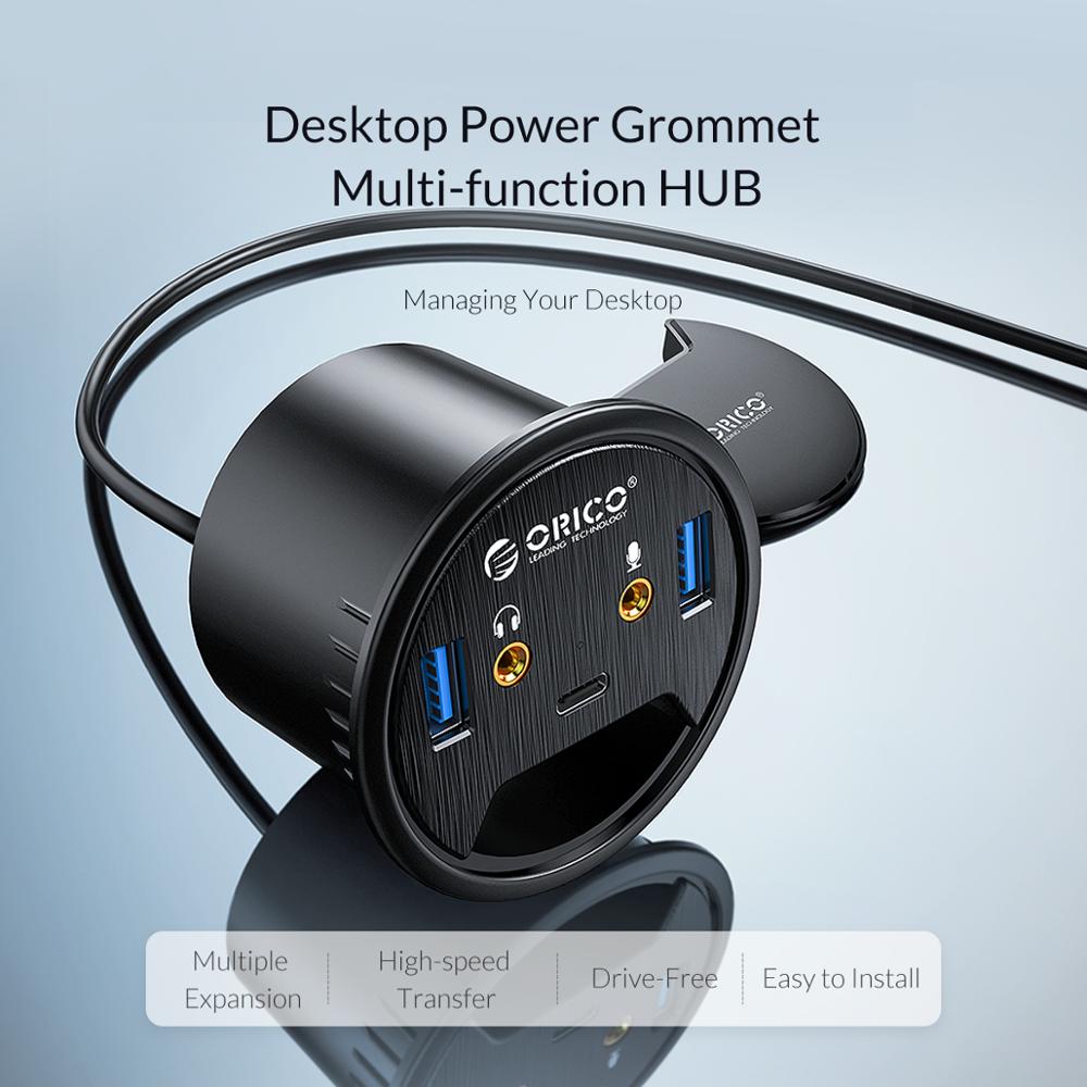 ORICO 5Gbps High-Speed USB HUB - Desk Setup Hub 评论和价格