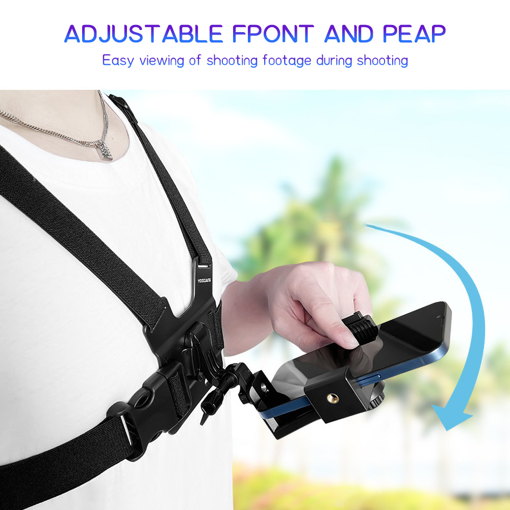 Chest Mount Phone Strap Holder - Dual Phone Holder 评论和价格