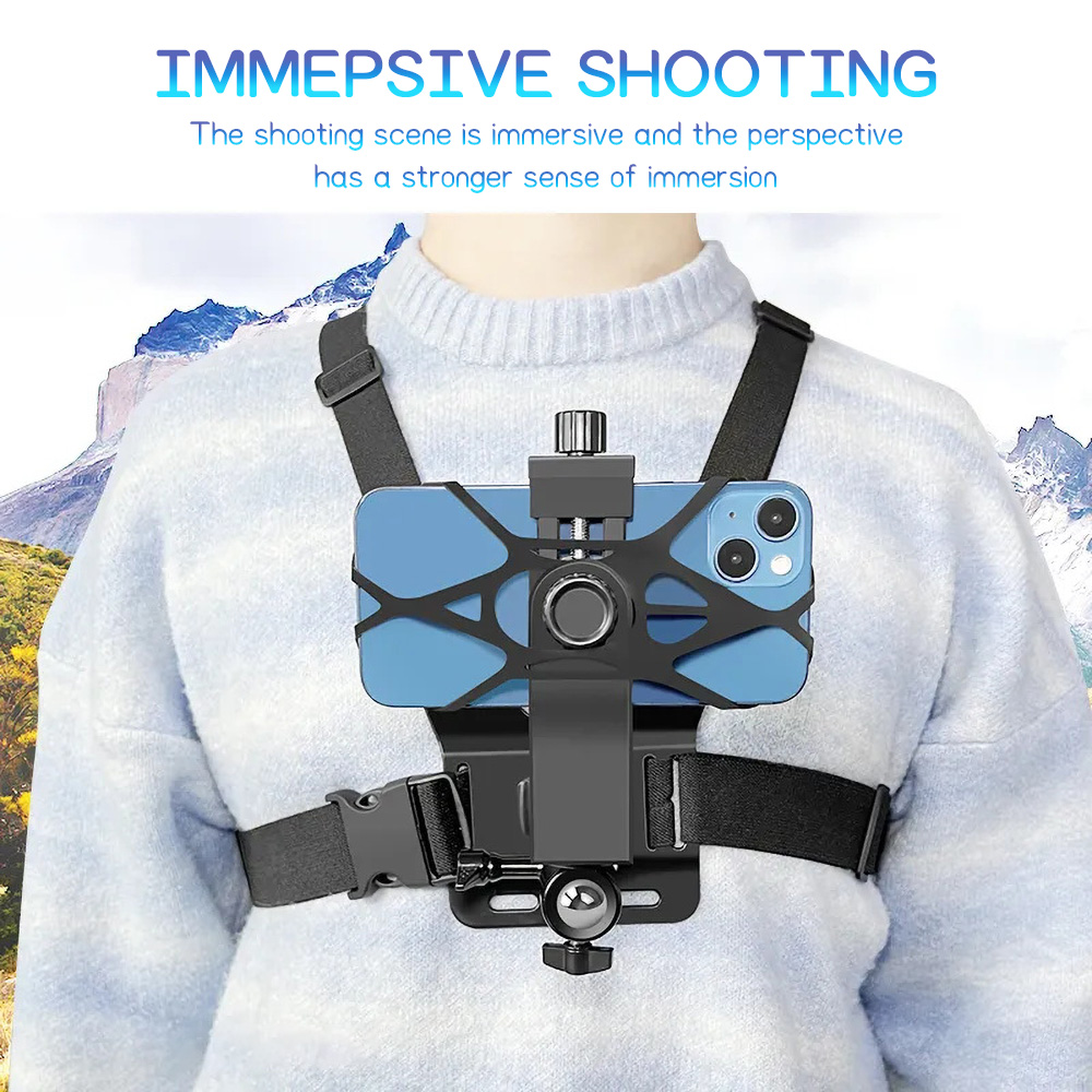 Chest Mount Phone Strap Holder - Dual Phone Holder 评论和价格