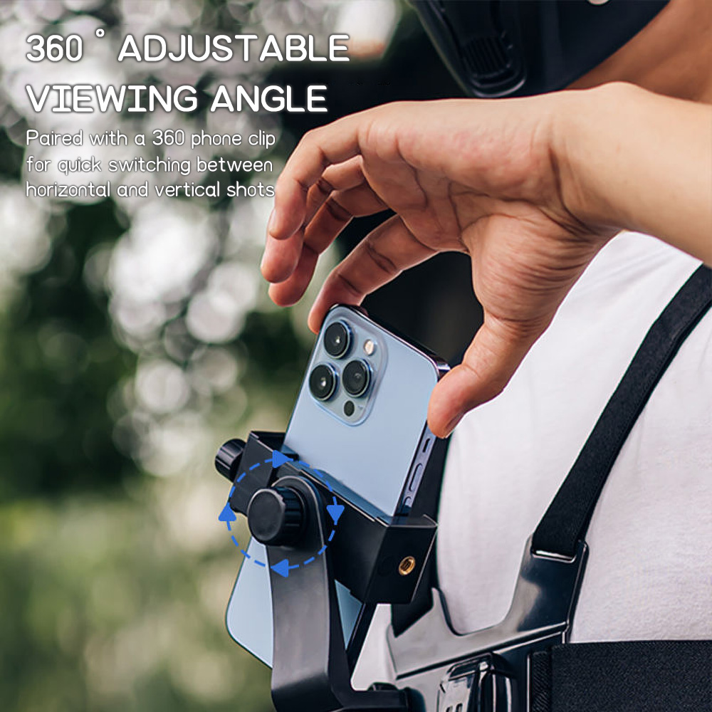 Chest Mount Phone Strap Holder - Dual Phone Holder 评论和价格