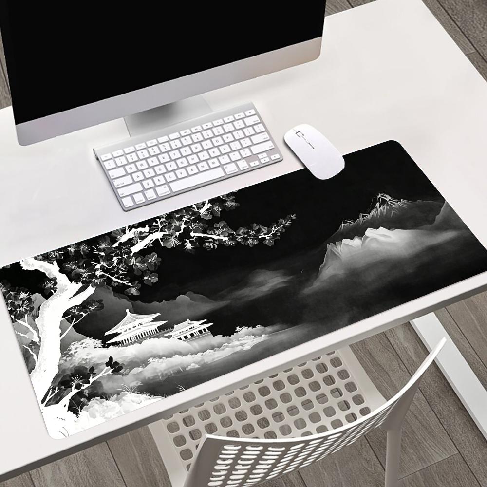 Grey Moonlit Night Large Mouse - Desk Setup Grey 评论和价格
